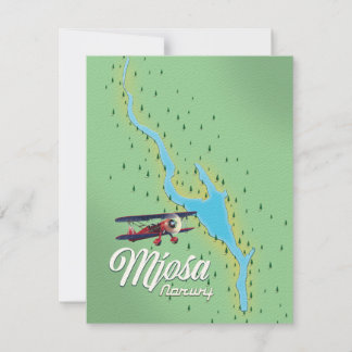 Mjøsa Norwegische Seekarte