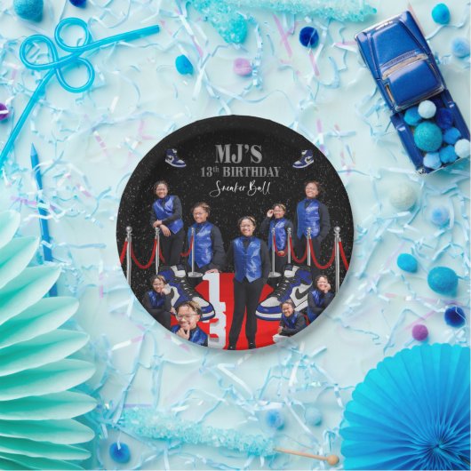 MJs Sneakerball Pappteller (Party)