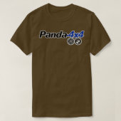 Mk1 Panda 4x4 Abzeichen T-Shirt (Design vorne)
