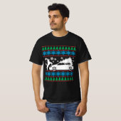 Mk6 gti hässlicher Weihnachtspulli T-Shirt (Vorne ganz)