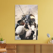 MK-19 automatische Granatwerfer Leinwanddruck (Insitu (Wohnzimmer))