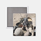 MK-19 automatische Granatwerfer Magnet (Vorderseite/Rückseite)