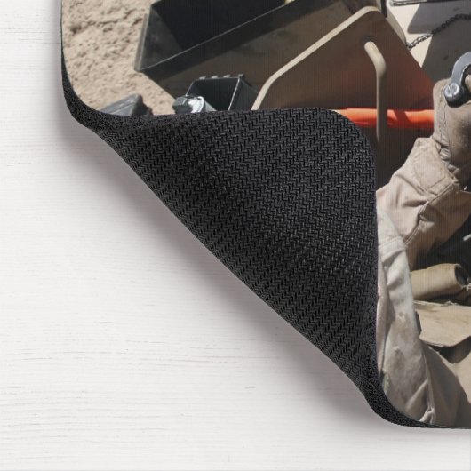 MK-19 automatische Granatwerfer Mousepad (Ecke)