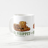 MK a Whippet World War One British Medium Tank WWI Kaffeetasse (Vorderseite Links)