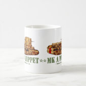 MK a Whippet World War One British Medium Tank WWI Kaffeetasse (Mittel)