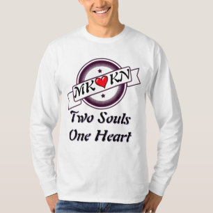 MK ♥ KN Zwei Seelen Ein Herz Langarm-Shirt – T-Shirt