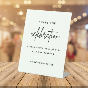 Mkdern Geben Sie die Liebe Hochzeitsschild Sockelschild