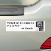 MKGandhi Autoaufkleber (Auf Auto)