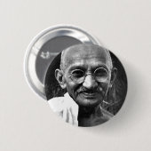 MKGandhi Button (Vorne & Hinten)