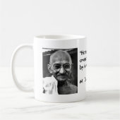 MKGandhi Kaffeetasse (Links)