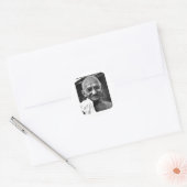MKGandhi Runder Aufkleber (Umschlag)