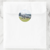 MkIX Spitzfeuer bei Erholung Runder Aufkleber (Tasche)