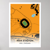 MKM Stadionplakat - Zuhause zur Hull City AFC Poster (Vorne)