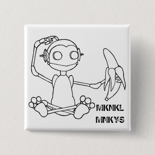 MKNKL MNKYS Button (Vorderseite)