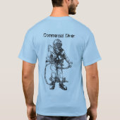 MKV Diver Baseball Jersey T-Shirt (Rückseite)