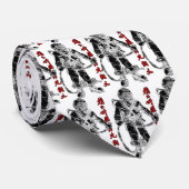 MKV Krawatte mit asiatischem Skript (Gerollt)