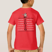 ML 12U Black Team T-Shirt (Rückseite)