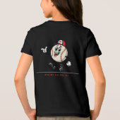 ML Baseball-Typ Tri-Blend Shirt (Rückseite)