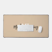 ML Pro Desk Mat – Crafted for Visionaries & Doers Schreibtischunterlage (Tastatur & Maus)