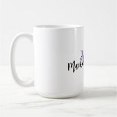 ML White Mug – For Machine Learning Lovers 💜☕ Kaffeetasse (Links)
