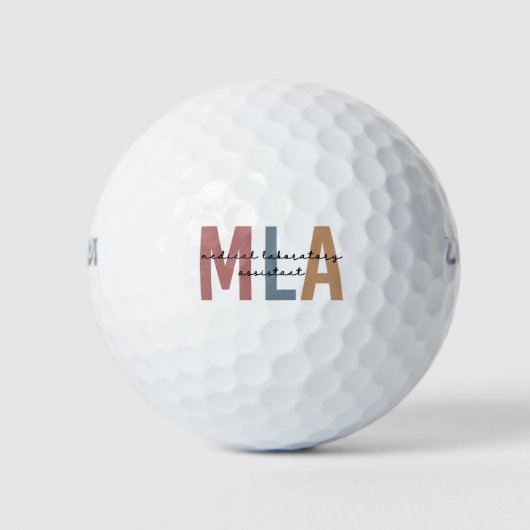 MLA Medical Laborant Golfball (Vorderseite)