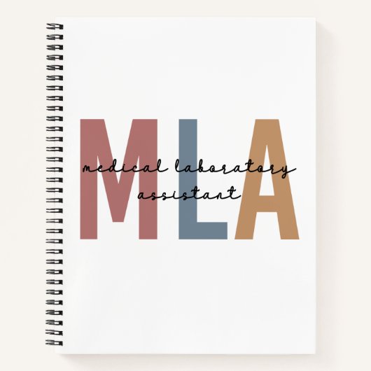 MLA Medical Laborant Notizblock (Vorderseite)