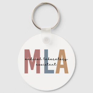 MLA Medical Laborant Schlüsselanhänger