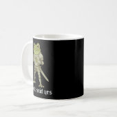 M'lady Said Yes Funny Frog Couple Matching  Kaffeetasse (Vorderseite Links)