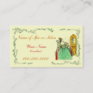 M'Lady Wellness-Center/Salon Business Card (Oder?) Visitenkarte