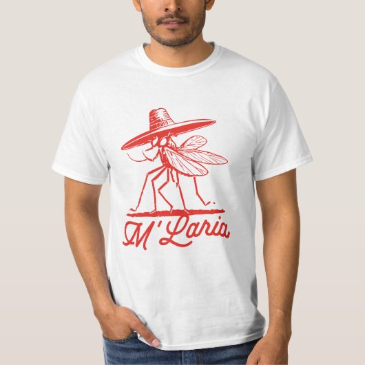 M'LARIA FUNNY MOSQUITO T-Shirt (Vorderseite)