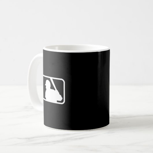 MLB-LOGO Essenzieller T - Shirt Kaffeetasse (Vorderseite Links)