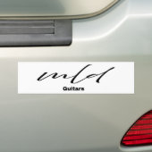 MLD Guitars Bumper Sticker Autoaufkleber (Auf Auto)