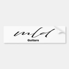 MLD Guitars Bumper Sticker Autoaufkleber
