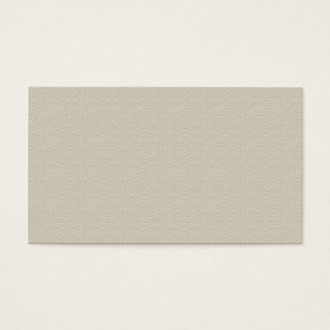 MLE NEUTRAL TAN DEKORATIVE EMBOSSEKTION PATTERN TE (Vorderseite)
