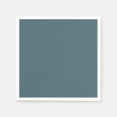 Mled Elegance - Slate Blue Serviette (Vorderseite)