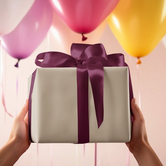 Mled Elegance - Solid Calm Stone Geschenkpapier Set