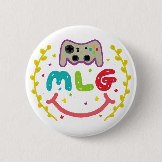 MLG - Major League Gamer Button (Vorderseite)