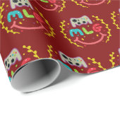 MLG - Major League Gamer Geschenkpapier (Rolleneckpunkt)