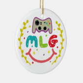 MLG - Major League Gamer Keramik Ornament (Rechts)