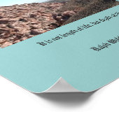 MLH-Wüstenlandschaft Poster (Ecke)