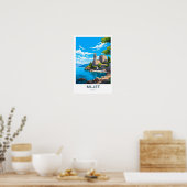 Mljet Croatia Travel Print Poster (Küche)