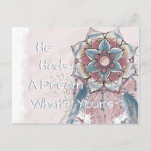 MLK Dreams Postkarte (Vorderseite)