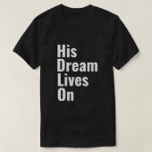MLK Martin Luther King Day T-Shirt (Design vorne)