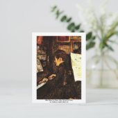 Mlle Dihau Au Piano Postkarte (Stehend Vorderseite)