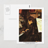 Mlle Dihau Au Piano Postkarte (Vorne/Hinten)