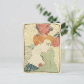 Mlle Marcelle Lender by Henri de Toulouse-Lautrec Postkarte (Stehend Vorderseite)