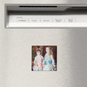 Mlles Cahen d'Anvers von Pierre-Auguste Renoir Magnet (In Situ (Geschirrspüler))