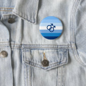 MLM Gay Male Pride Flag Button (Beispiel)