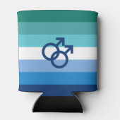 MLM Gay Male Pride Flag Dosenkühler (Rückseite)