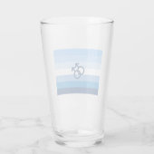 MLM Gay Male Pride Flag Glas (Rückseite)